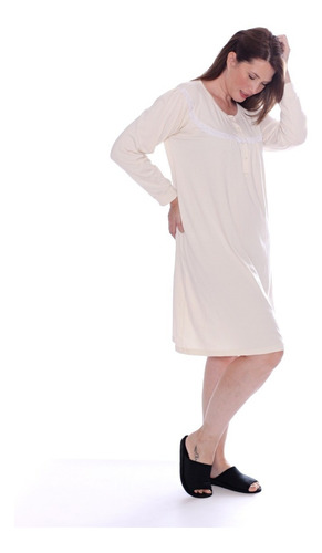 Imagen 6 de 7 de Camison De Mujer Invierno Art 535