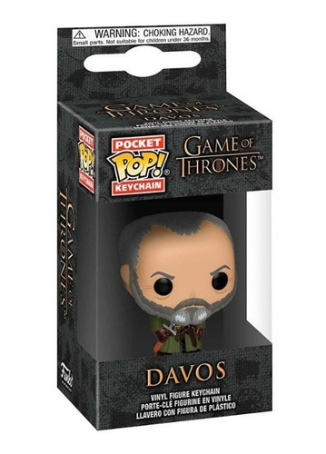 Llavero De Davos / Game Of Thrones - Incluye Caja Funko