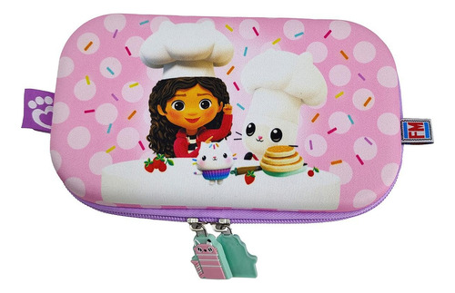 Kits Mochila Prescolar Gabby's Rosa Estampado