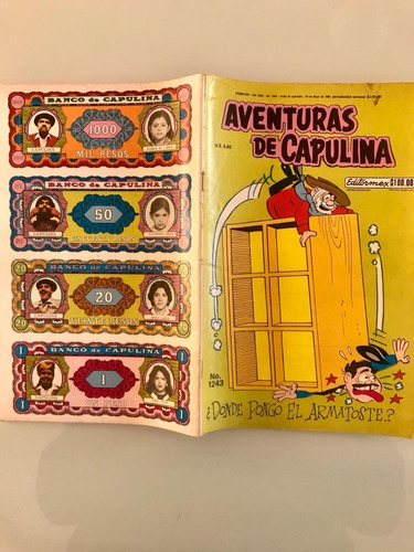 Revista - Cómic: Aventuras De Capulina No. 1243 (1986)