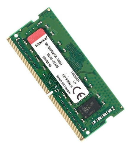 Memoria Ram Ddr4 Kingston Value 8gb 3200mt/s Cl22 Sodimm