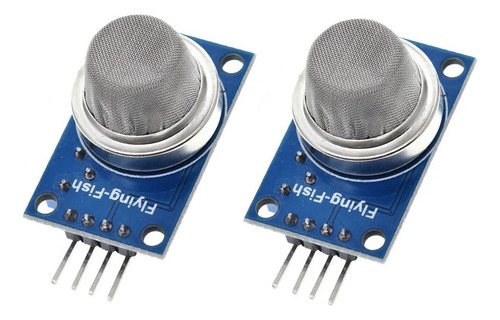 2 Piezas Módulo Mq-9 Sensor Detector Gas De Combustible Mq9