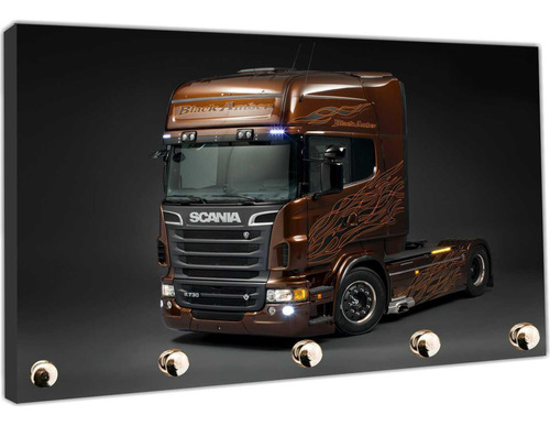 Porta Chaves Caminhão Scania Decorações Chaveiros