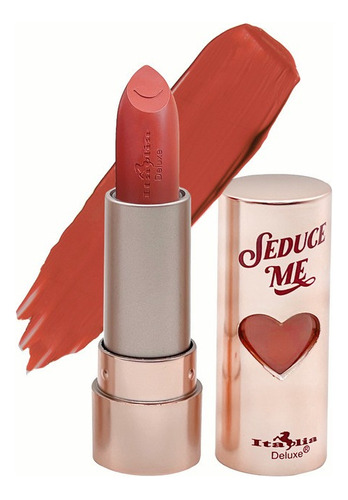 Labial Italia Deluxe Seduce Me Satin Lipstick Labial Satinado Seduce Me Color 09 Makeout Satinado