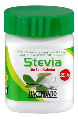 Edulcorante Granulado Stevia Hacendado 200 Gramos