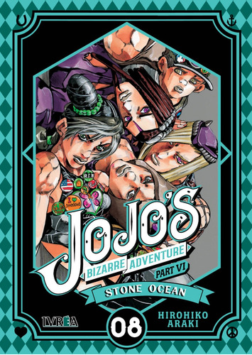 Ivrea - Jojo´s Bizarre Adventure Stone Ocean #8 (de 11 Tomo)