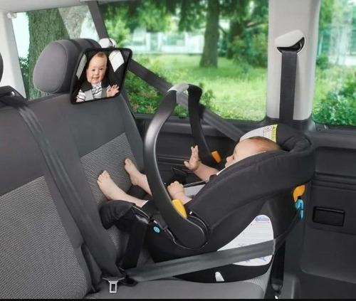Imagem 7 de 7 de Espelho Retrovisor Vigia Bebê Banco Carro Traseiro Chicco