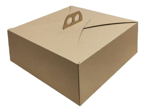 Pack 20 Cajas Para Torta Extra 39x39x14 - Microcorrugada