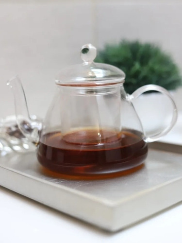 Tetera Infusor Vidrio Borosilicato 800ml Apta Fuego Palermo