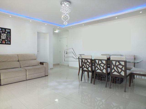 Imagem 6 de 30 de Apartamento Em Santos Bairro Marapé Com Lazer E 3 Suítes. - V871