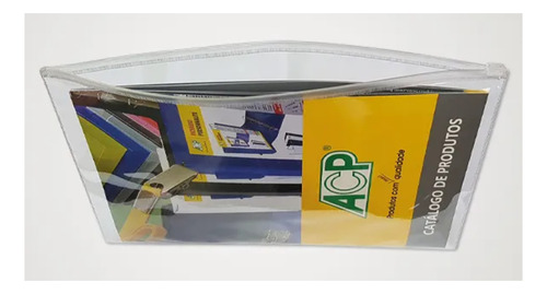 Pasta Multiuso Com Ziper Plástico 240x180mm Acp Kit Com 10