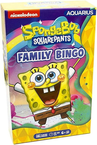 Acuario - Juego De Bingo Familiar De Bob Esponja
