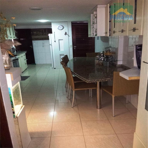 Imagem 8 de 15 de Apartamento Mobiliado A Venda Ou Locação Beiramar - Praia De Cabo Branco - João Pessoa - Pb - Ap0131