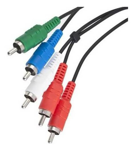 Imagen 5 de 5 de Cable Av Componente Audio Video Audio Stereo Ps2 Y Ps3