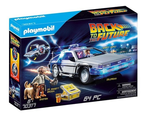 Playmobil Volver Al Futuro Delorean Marty Y Doc 70317 Nuevo