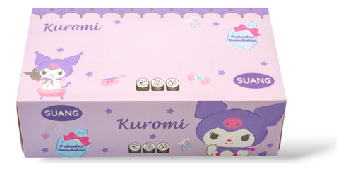 Pack De 3 Cajas De Pañuelos Desechables Hello Kitty Kuromi