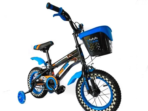 Bicicleta Infantil Para Niño R12 Con Accesorios Incluidos