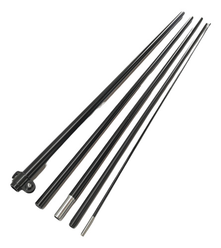 Asta De Bandera 5.5m + Base Estructura Cruceta + Pivote