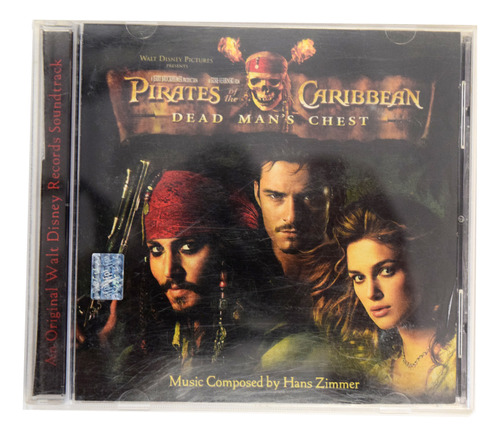 Piratas Del Caribe Cd Hans Zimmer- Tiesto  Importado Usa