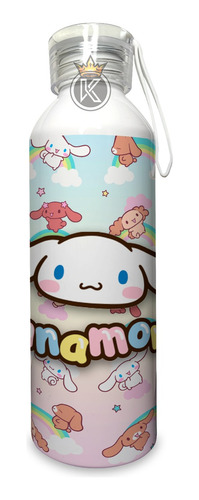 Botella De Agua Cinnamoroll 750ml - Aluminio - Estampaking