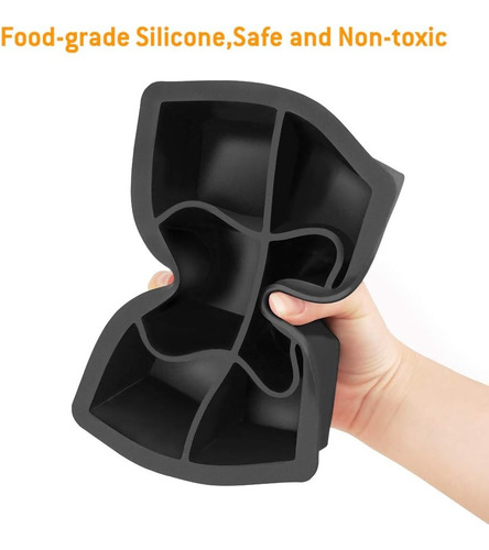 Bandejas Ice Cube & Ball, Para Hacer Esferas De Silicona Con