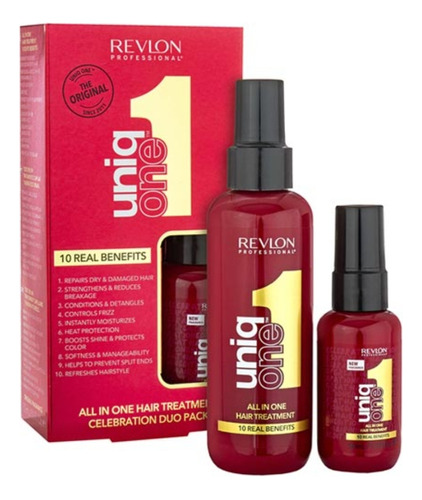 Revlon Uniq One 10 En 1 Shampoo 100ml+protector Térmico150ml