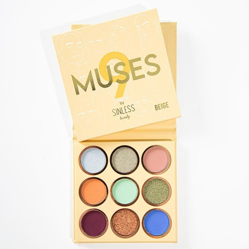 Nueva Paleta Sinless 9 Muses Beige