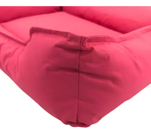 Cama Cachorro A Prova D'água Totalmente Impermeável Grande Cor Rosa
