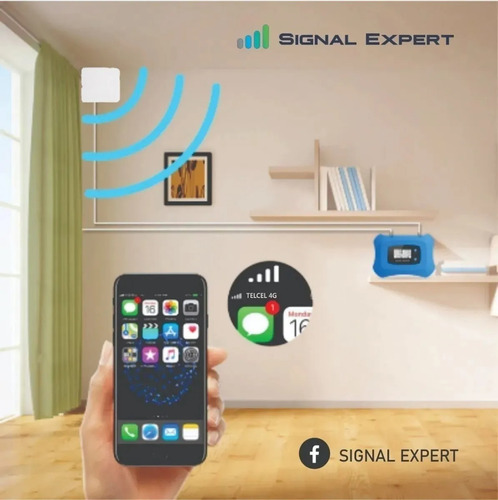 Amplificador De Señal Celular Telcel Att H H+ 3g 4g Lte