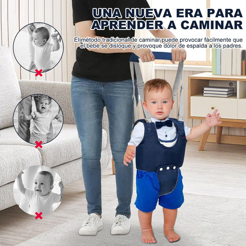 Arnes Para Caminar Bebé, Cinturón Asistente Ajustable,