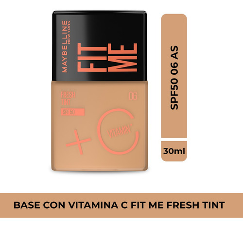Pack Base Fit Me Fresh Tint + Corrector Instant Age Rewind