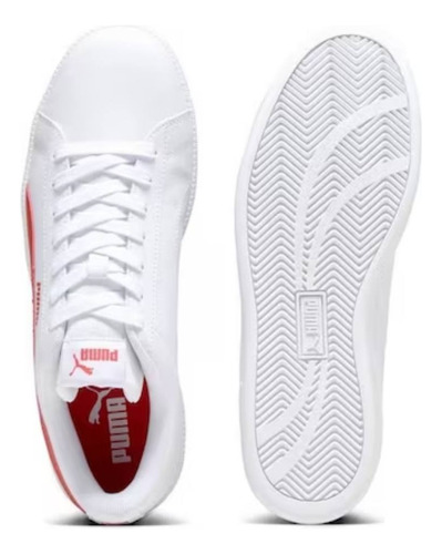 Tenis Puma Up En Blanco Con Rojo De Hombre 37260539