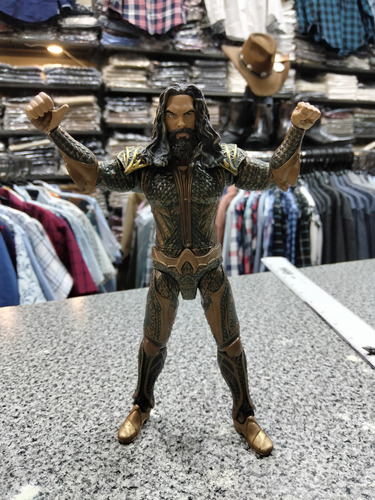 Dc Multiverse, Aquaman, Jason Momoa, Steppenwolf Wave!! (Usado)
