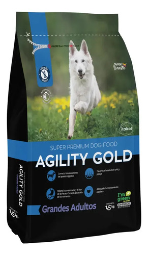 Agility Gold Grandes Adultos 15 Kg