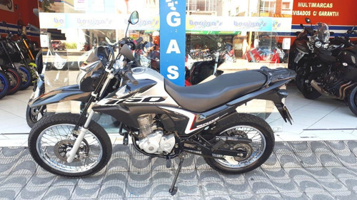 Imagem 2 de 9 de Honda Nxr Bros 160 Esdd Preta Impecável