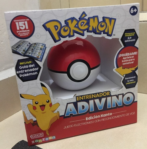 Pokemon Entrenador Advinio Juego De Mesa Electronico