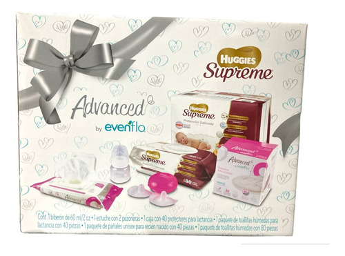 Kit Welcome Huggie Supreme Y Evenflo Advanced Para Bebés