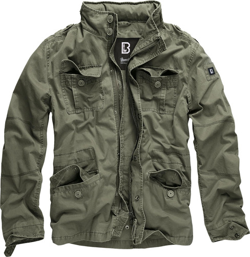 Chaqueta Militar Brandit Para Hombre, Oliva - L