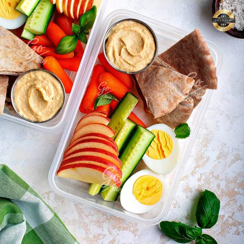 X3 Envase Rectangular Reutilizable Porta Comida Vasijas Casa