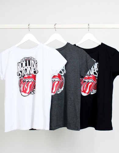 Remera Algodon Rolling Stones - Teens. Talle 1 (s)