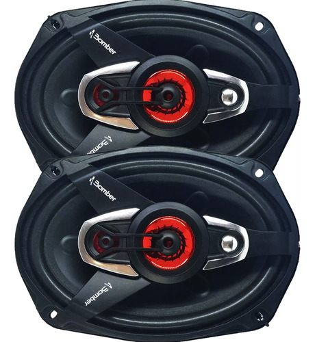 Alto Falante Bomber 6x9 Pol 80w Rms Quadriaxial 69 Com Tela