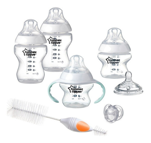 Set Recién Nacido Tommee Tippee® 0m+ Closer To Nature Color Transparente Closer T2o Nature