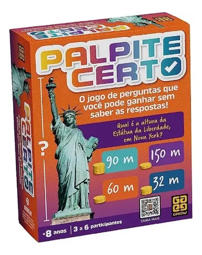 Jogo Palpite Certo - Grow