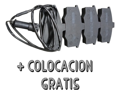 Pastillas De Freno Monza 1.8 A 2.0 Cable Cavallino Colocacio