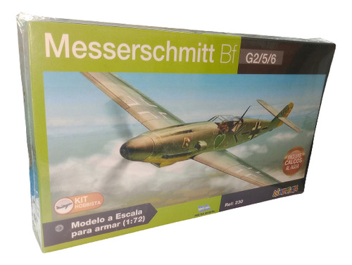 Messerschmitt Bf Escala 1:72 Para Armar 3 Versiones Modelex