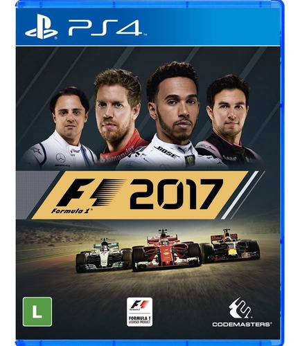 F1 17 - Formula 1 2017 - Ps4 - Novo - Midia Fisica Lacrado