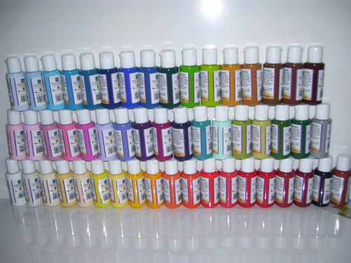 Set 52 Pintura Acrilicas X 50cc Eq Arte-100% Acrilico Linier