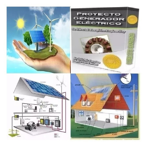 Kit Energia Alternativa Planos Energias Solar Eolica Termica