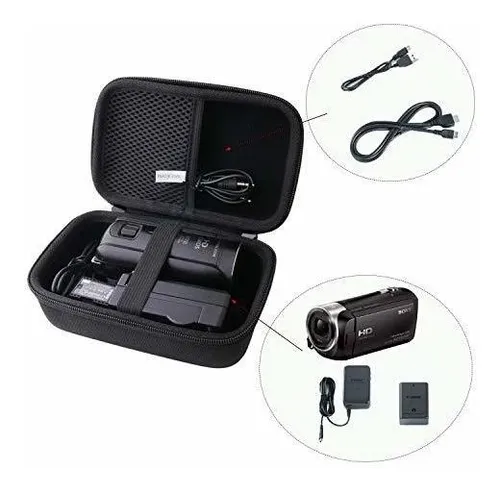 Funda Rígida De Transporte Waiyu Para Canon Vixia Hf R800/hf