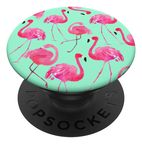 Flamingo Flock Cute Verano Accesorio Movil Regalo  popsocke